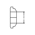 GV-2-BF, Back Ferrule, Tube Fittings